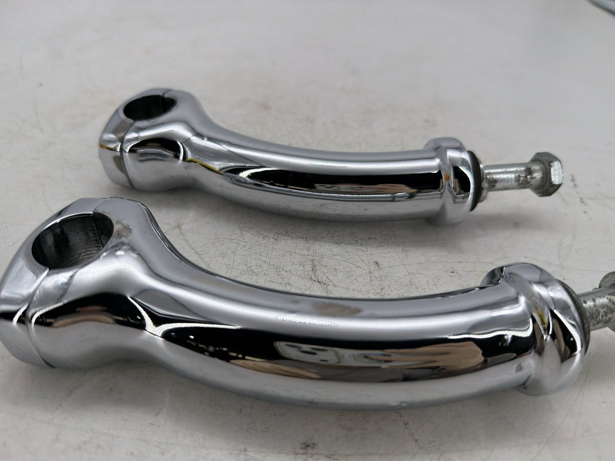 2001 Harley Softail Deuce FXSTD OEM Front Handlebar Risers Riser