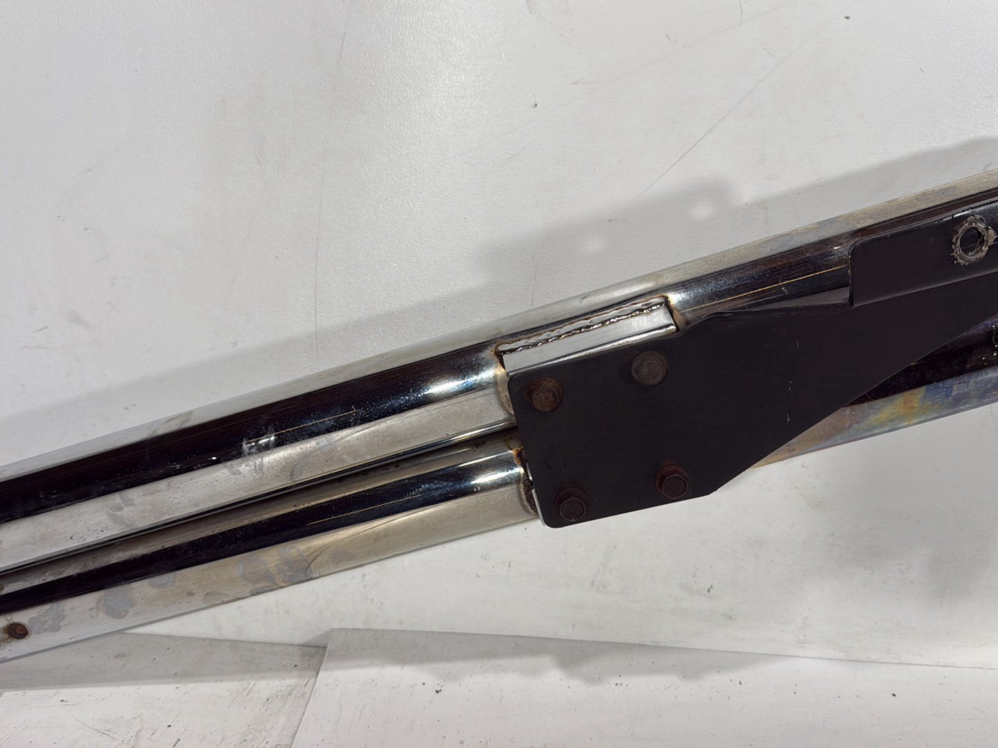 2006 Harley Softail FLSTCI Heritage Classic OEM Exhaust Header Pipes Muffler