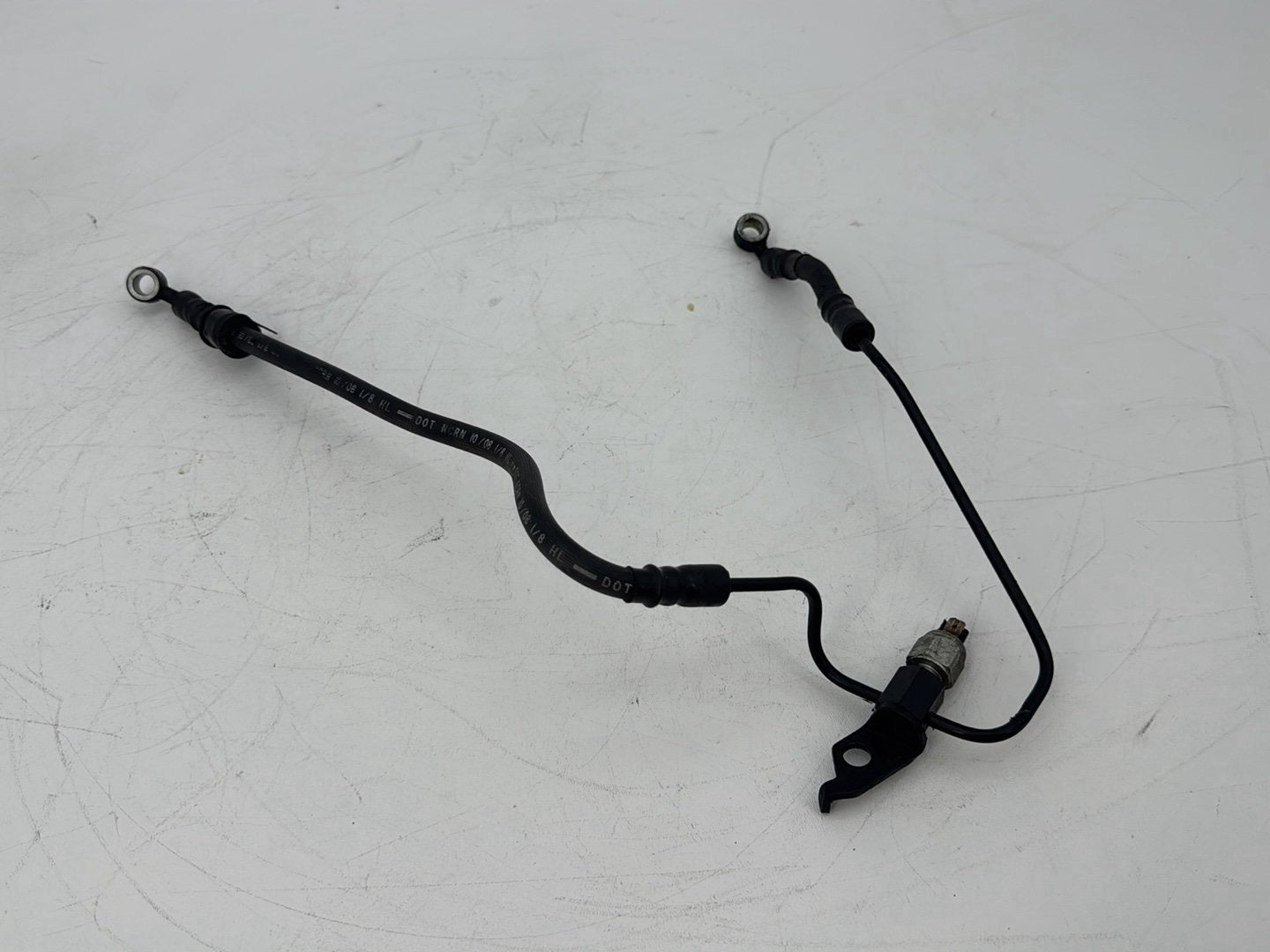 2009 Harley Sportster XL1200 L 1200 Low OEM Rear Brake Hose Line Pipe 44429-06B