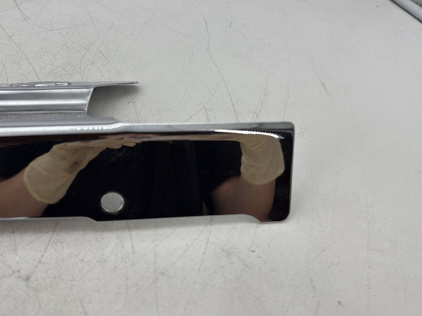 2000 Harley Dyna FXDWG Wide Glide OEM Transmission Chrome Cover