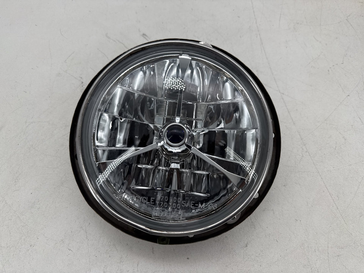 1997 Harley Road King Touring FLHR OEM Headlight Headlamp Head Light Halogen