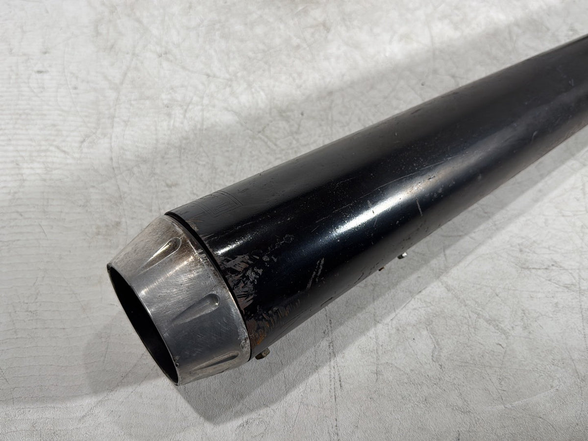 2007 Harley Dyna Street Bob FXDB Exhaust Header Pipe Muffler 2 into 1 BASSANI