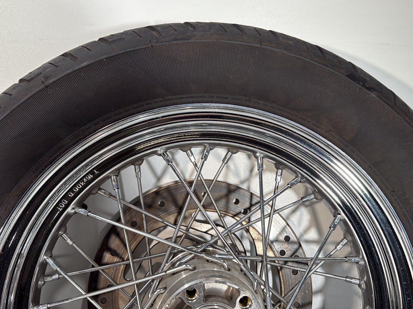 1999 - 2006 Harley-Davidson Softail Heritage Front Rear Wheel Rim Tire Spoked 40700-05 , 42947-06
