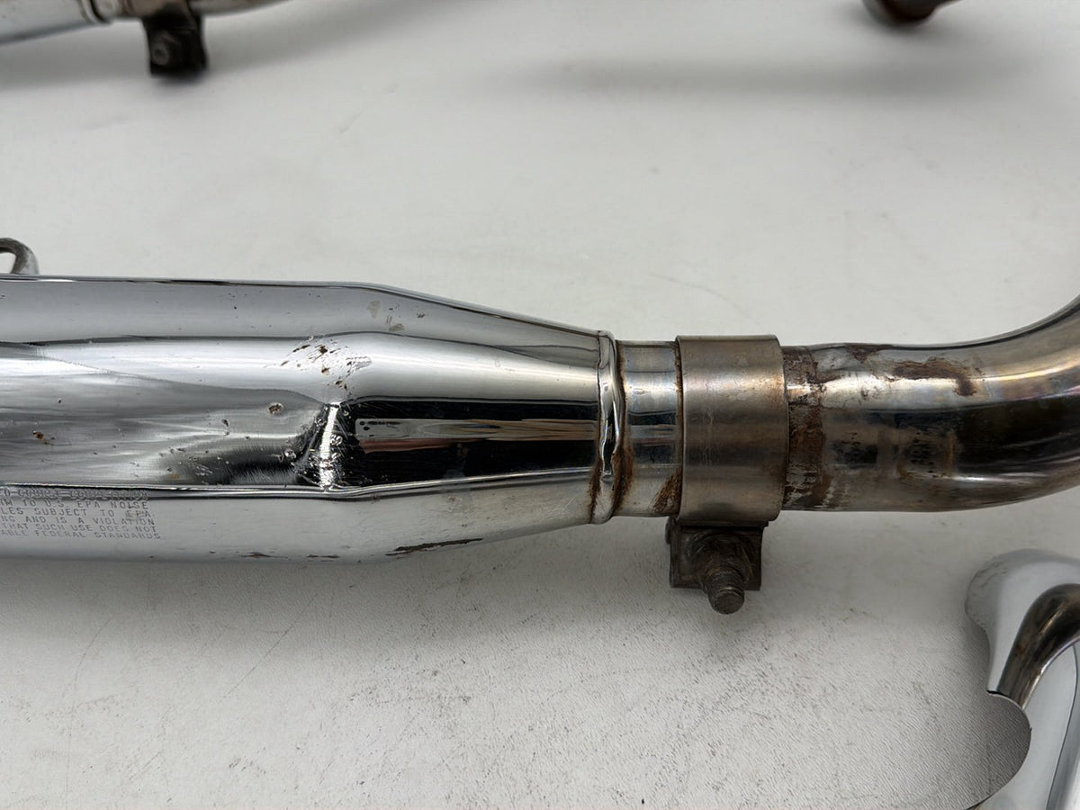 2000 Harley Sportster 883 Custom XL883C OEM Exhaust Header Pipes Muffler