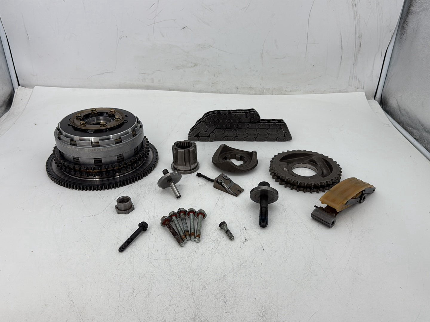 2006 Harley Dyna FXDWGI Wide Glide OEM Clutch Basket Chain Tensioner Kit