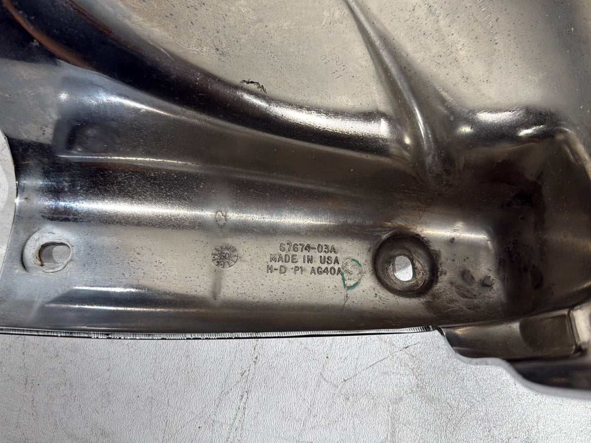 2005 Harley Road King Touring Police OEM Left & Right Headlamp Nacelle Covers