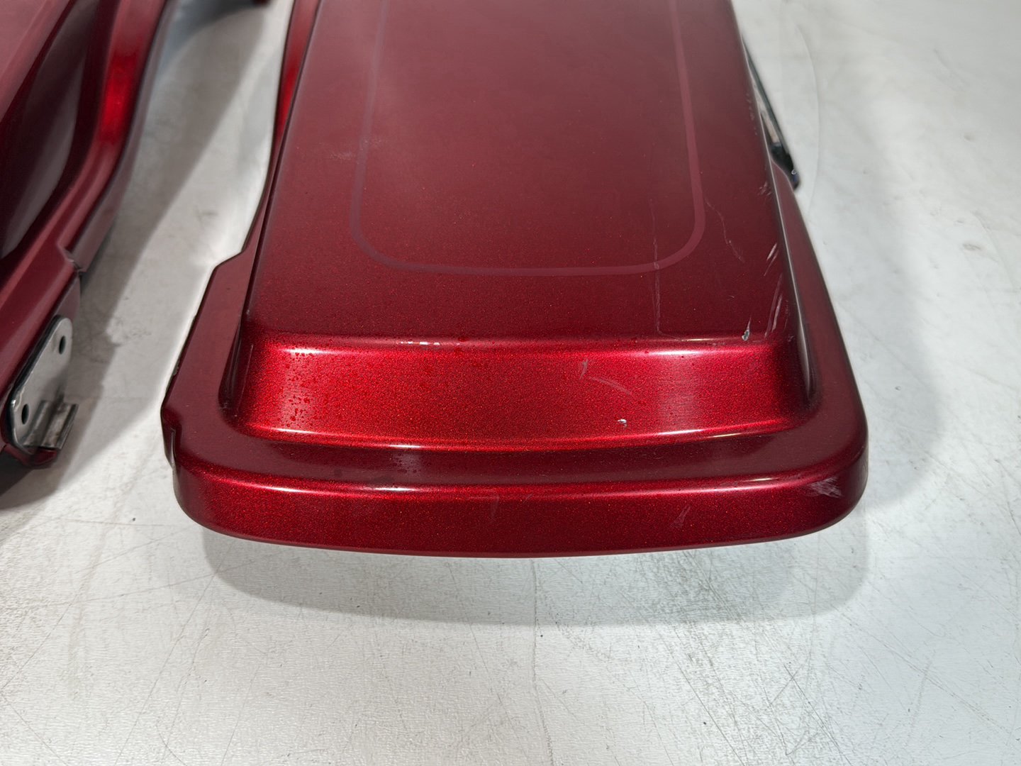 2007 - 2012 Harley-Davidson Touring Electra Glide Ultra Left & Right Saddlebag Lid Cover Caps 90756-93