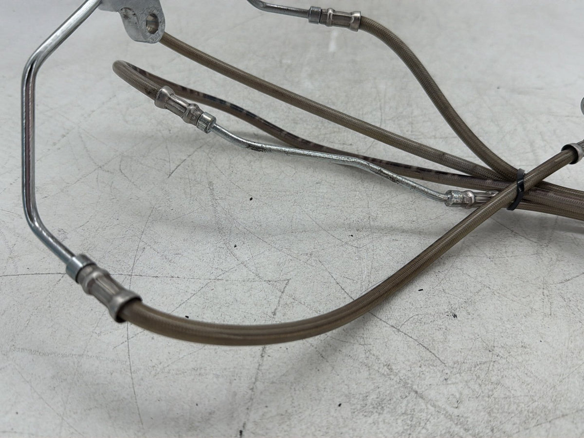 2013 Harley Electra Glide Touring CVO Eagle OEM Front Brake Hose Line Pipe ABS