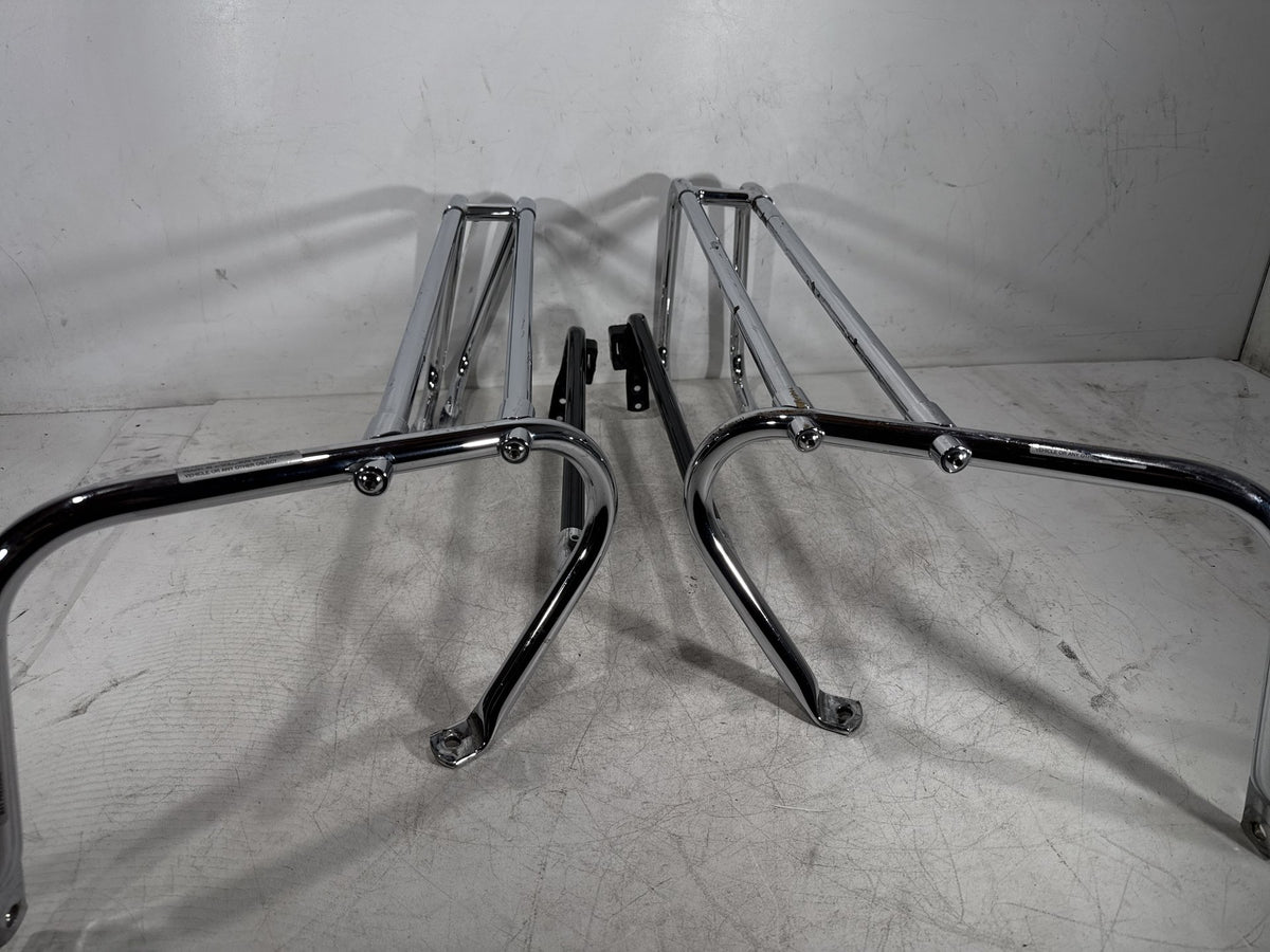 1995 Harley Electra Glide Touring FLHT Rear Left Right Saddlebag Guard Rails Bar