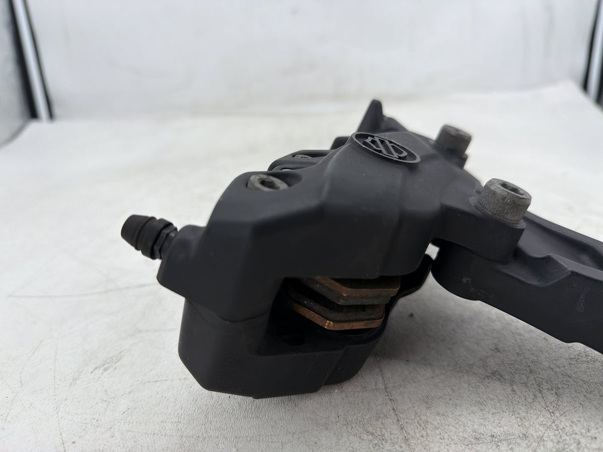 2010 Harley Road King Touring Police OEM Rear Back Brake Caliper w/ Bracket