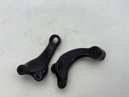 2006 Harley Sportster XL883C 883 Custom OEM Left Right Foot Rest Peg Support Bracket