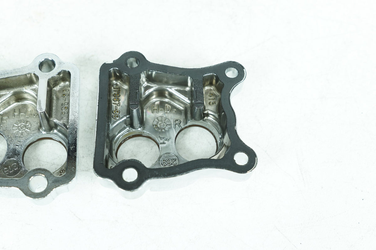 2012 Harley Touring FLHTCU Electra Ultra OEM Tappet Engine Lifter Chrome Covers