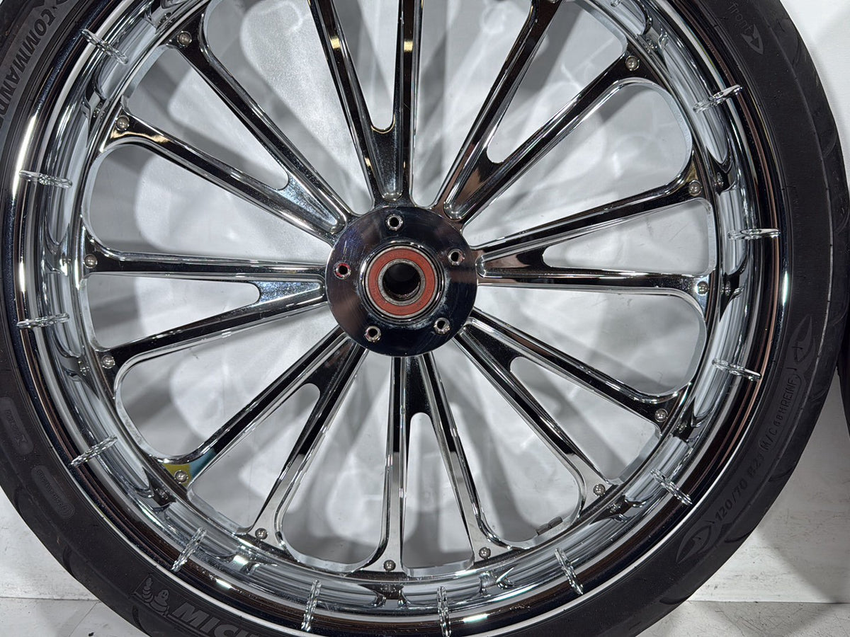 2009 Harley Road Glide Touring FLTR OEM Front & Rear Wheel Rim Tire