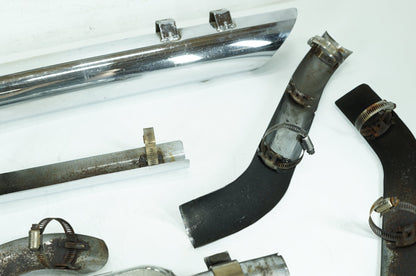 1984 - 1998 Harley-Davidson Touring Electra Glide Ultra Exhaust Header Pipes Muffler  	65627-95A