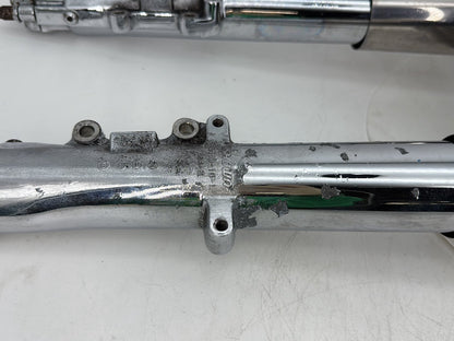2008 Harley Touring FLHTCU Electra Glide Ultra OEM Front Triple Tree Set & LH RH Fork Legs Sliders
