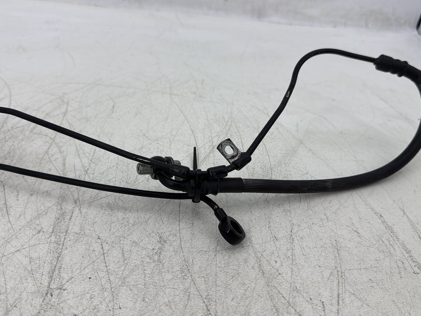 2000 Harley Softail FLSTC Heritage Classic OEM Rear Brake Hose Line Pipe