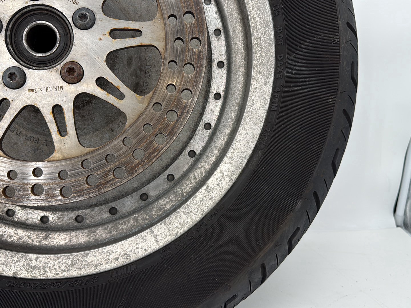 2004 - 2013 Harley-Davidson Sportster 883 Custom Rear Wheel Rim Tire 41041-05