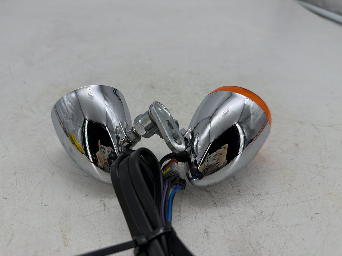 2020 Harley Softail Standard FXST OEM Front Left Right Turn Signal Indicators