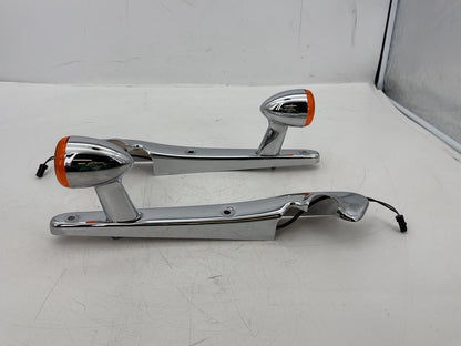 2006 Harley Sportster XL883C 883 Custom OEM Rear Left Right Fender Struts Bracket & Turn Signal
