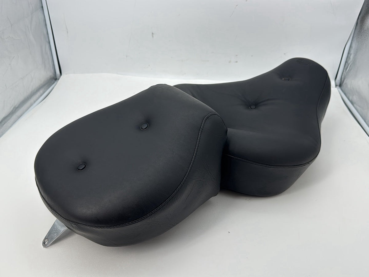 1999 Harley Dyna FXDWG Wide Glide OEM Passenger Rider Driver Seat Saddle MUSTANG