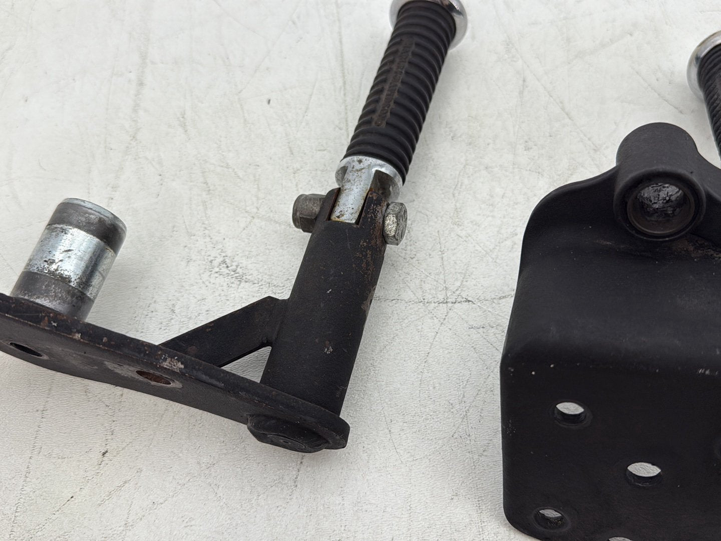 1997 Harley Softail Heritage Classic OEM Left &amp; Right Driver Step Foot Rest Pegs