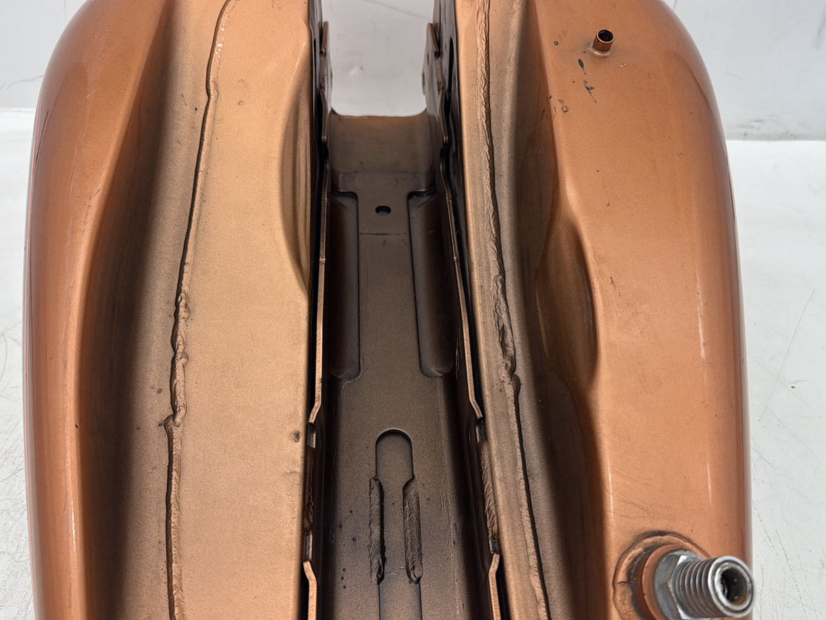 08 Harley Dyna Low Rider Anniversary Fuel Gas Tank Gasoline Reservoir # DENTED #