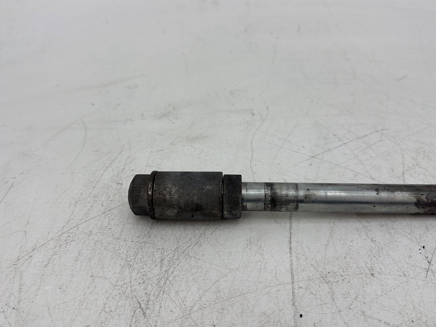 2005 Harley Dyna FXDWG Wide Glide OEM Rear Wheel Axle Bolt Shaft