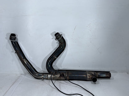 2011 Harley Road King Touring FLHRC Classic OEM Exhaust Header Pipes Muffler