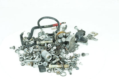 1984 - 1998 Harley-Davidson Touring Electra Glide Ultra Hardware Bolts Nuts & Brackets w/ Battery Cables