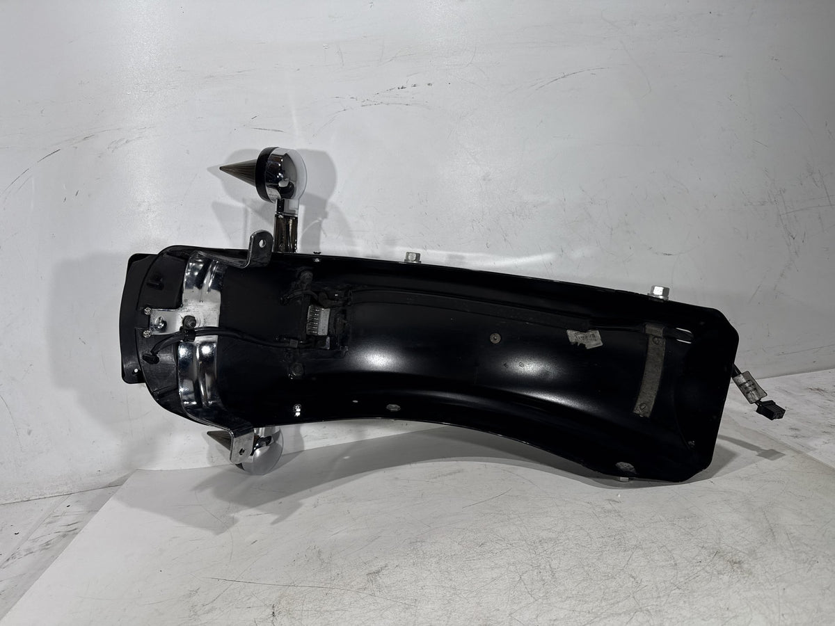 2010 Harley Road King Touring Police OEM Rear Wheel Fender & Turn Signals Bar