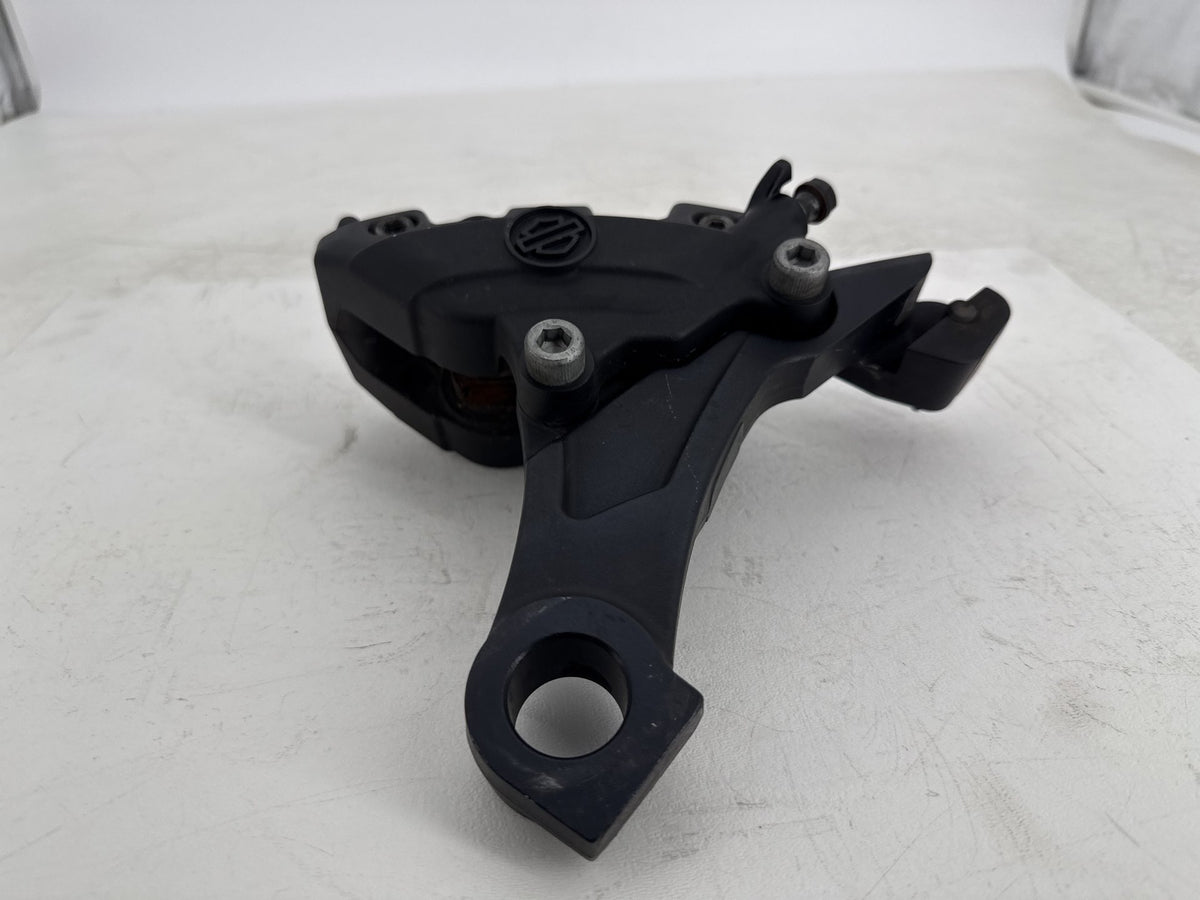 2013 Harley Street Glide Touring FLHX OEM Rear Back Brake Caliper w/ Bracket