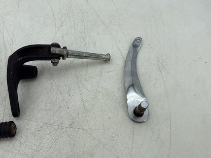 Left Foot Rest Support Bracket Peg, 33693-03, 2012, Harley-Davidson, Dyna, Wide Glide, FXDWG