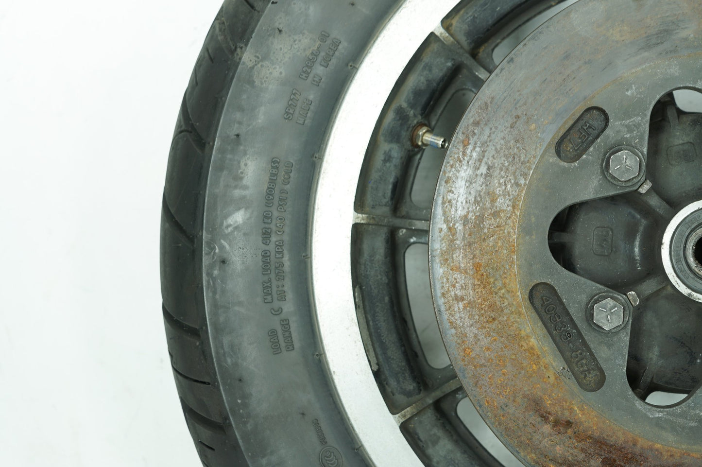 1984 - 1998 Harley-Davidson Touring Electra Glide Sport Rear Wheel Rim Tire  	43402-87A