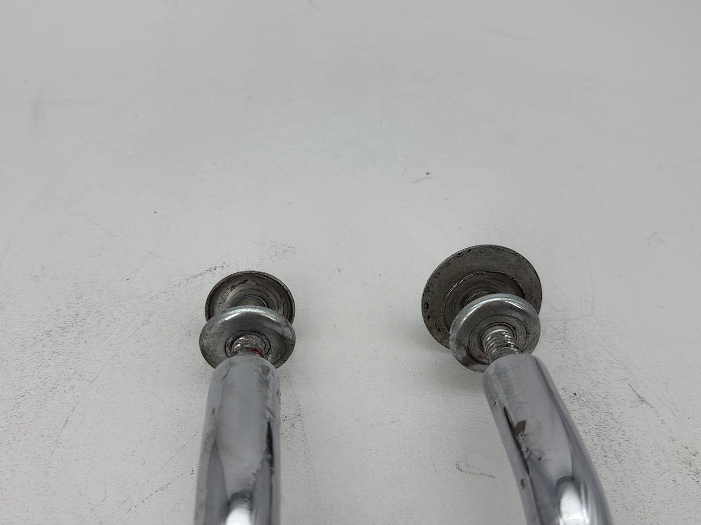1998 Harley Road King Touring FLHRCI Classic OEM Front Handlebar Riser Top Clamp Chrome