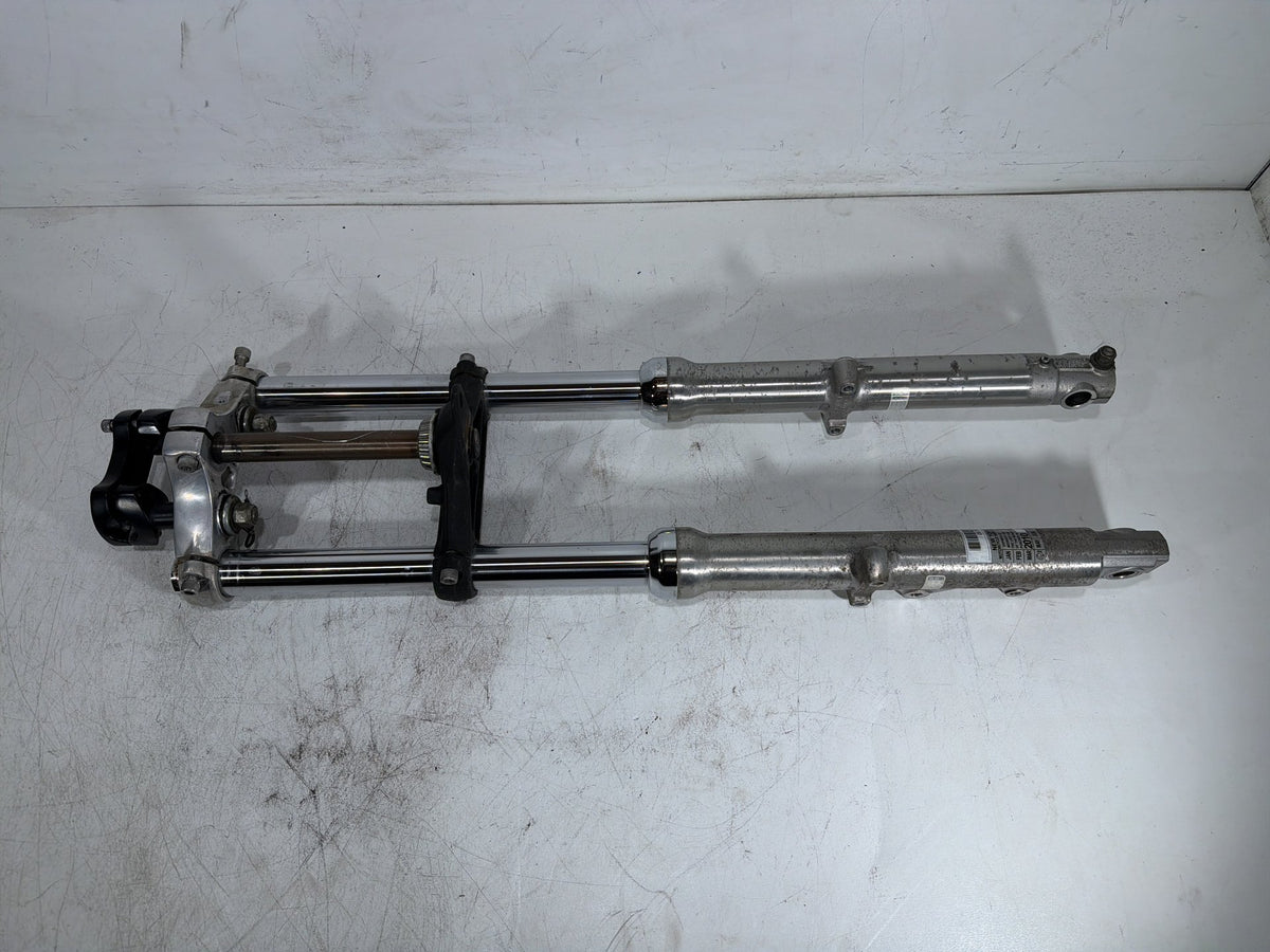 1991 Harley Sportster 883 XLH883 Front Triple Tree Set & LH RH Fork Legs Sliders