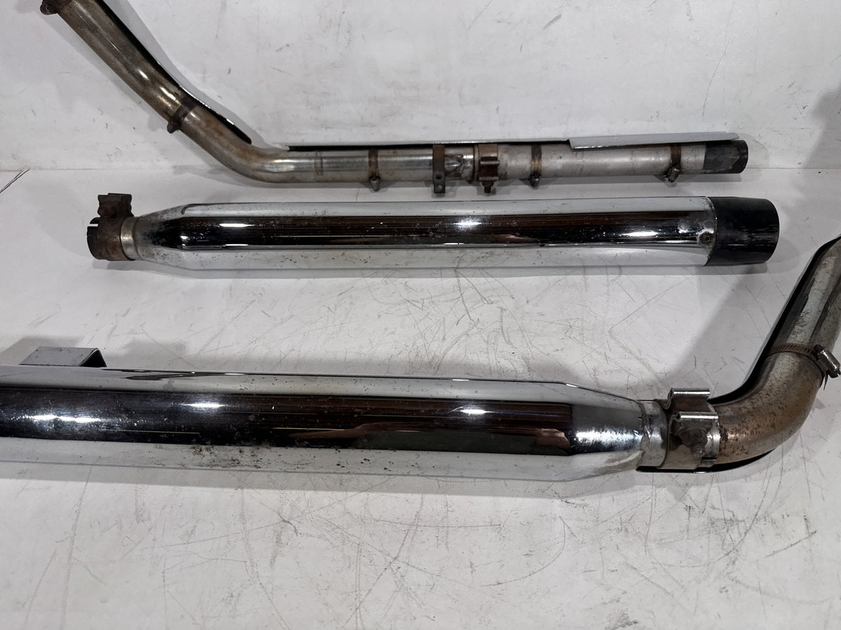 1997 Harley Electra Glide Touring FLHT OEM Exhaust Header Pipes Muffler