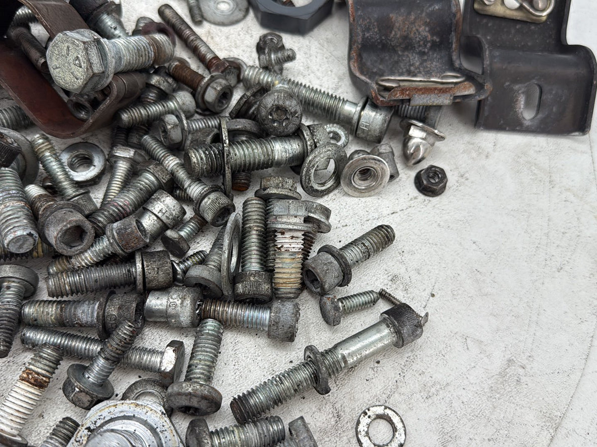 2009 Harley Road King Touring Police OEM Hardware Bolts Nuts & Brackets