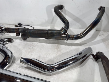 2011 Harley Street Glide Touring FLHX OEM Exhaust Header Pipes Muffler