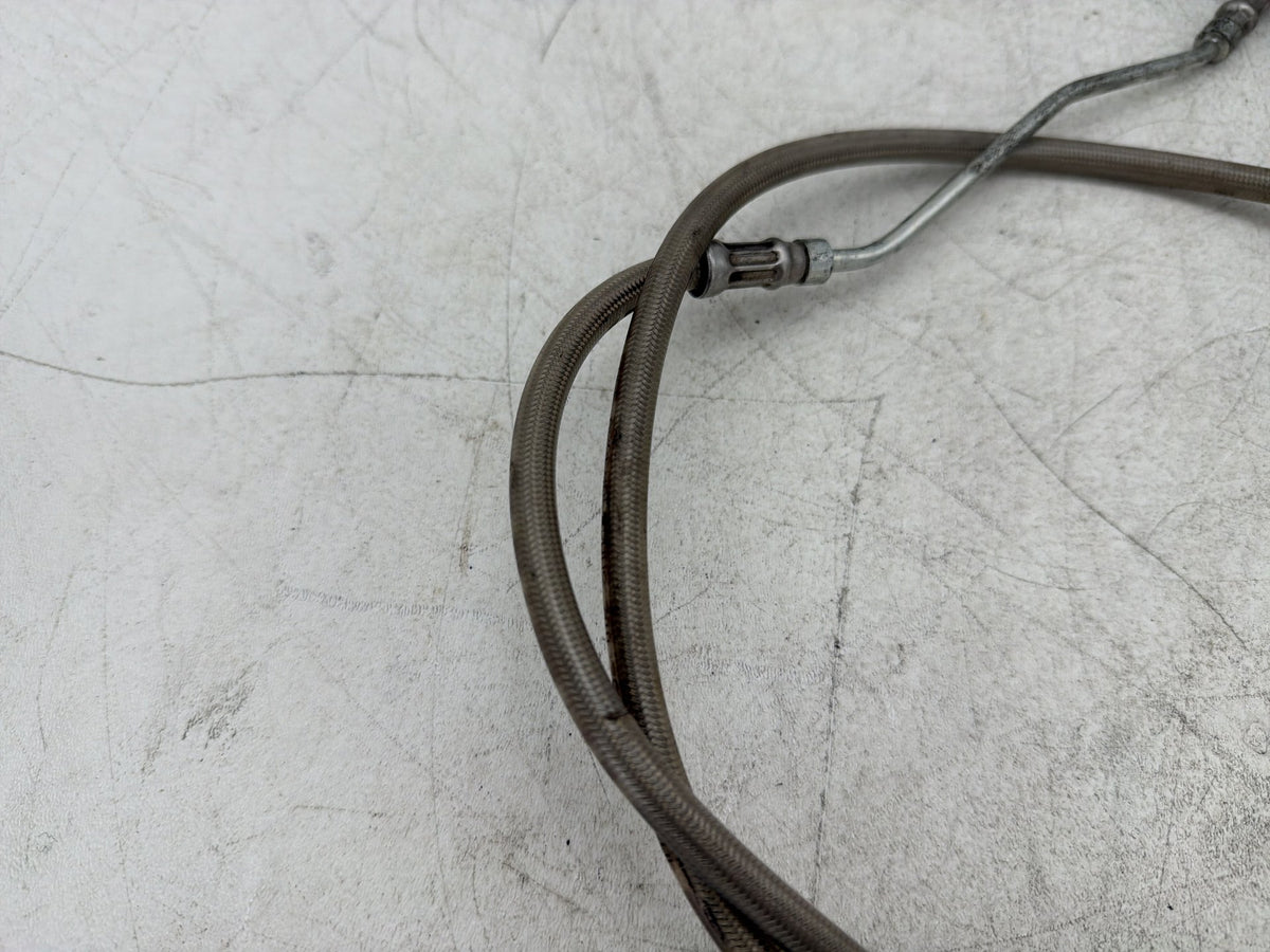 2009 Harley Electra Glide Touring CVO Eagle OEM Front Brake Hose Line Pipe ABS