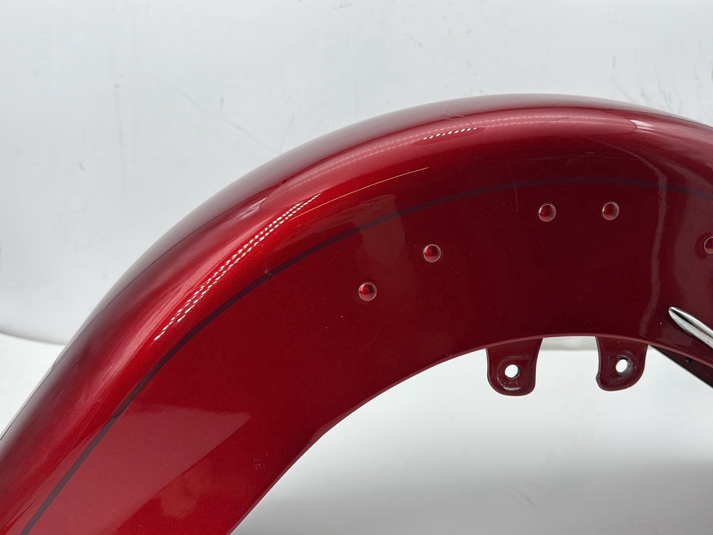 2008 Harley Softail Deluxe FLSTN OEM Front Wheel Fender Shell Panel