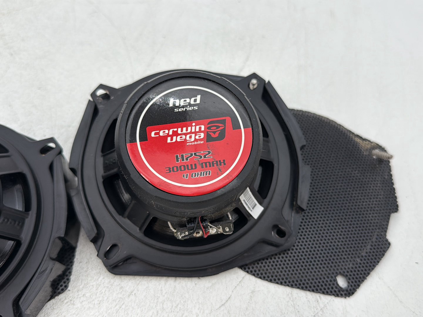 1999 - 2006 Harley-Davidson Touring Electra Glide Ultra Left Right Sound Audio Speakers Cerwin-Vega H752