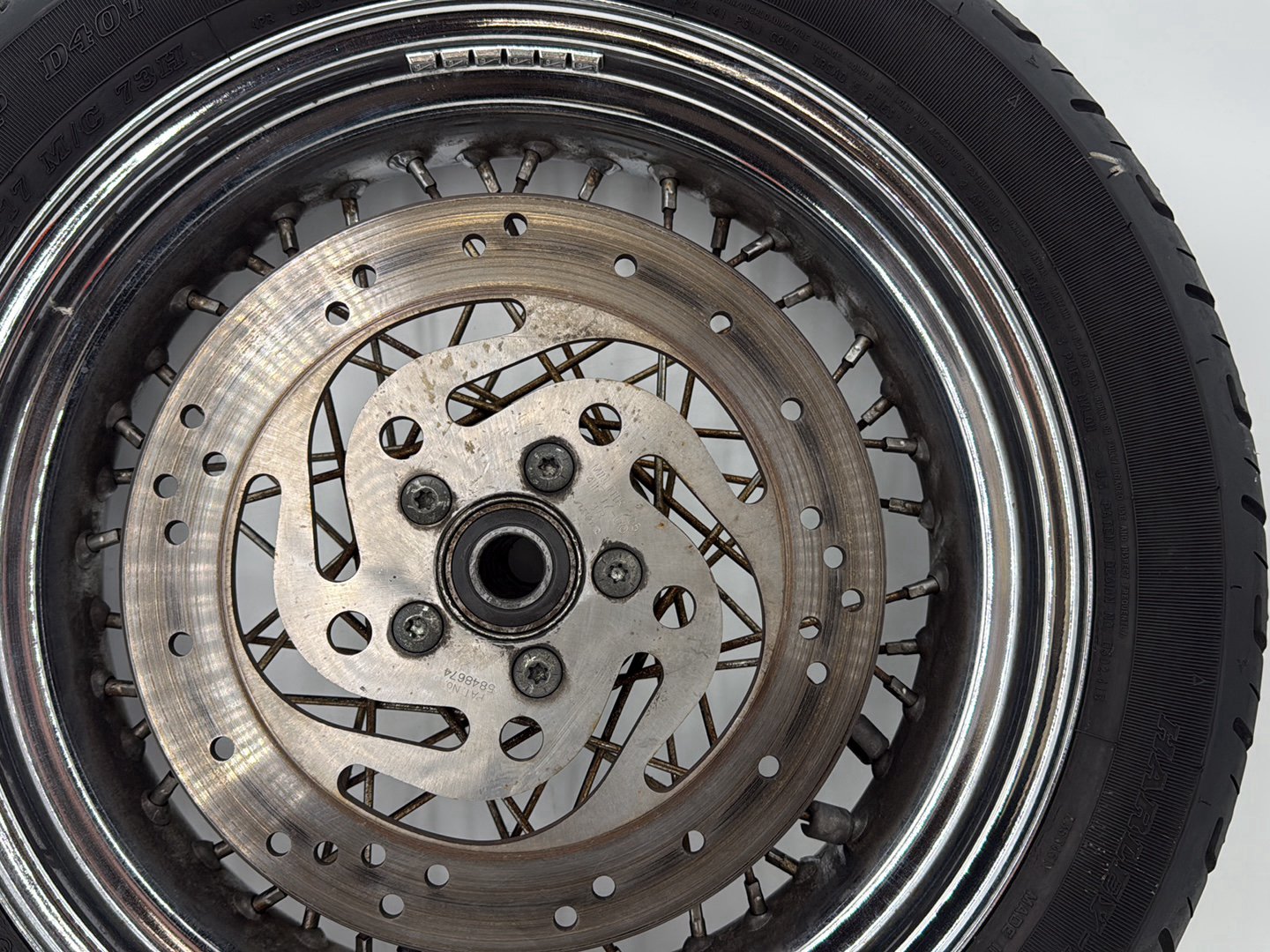 2007 - 2012 Harley-Davidson Dyna Super Glide Rear Wheel Rim Tire Spoked 40979-08