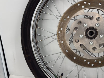 2006 Harley Sportster XL883C 883 Custom OEM Front Wheel Rim Tire Spoked