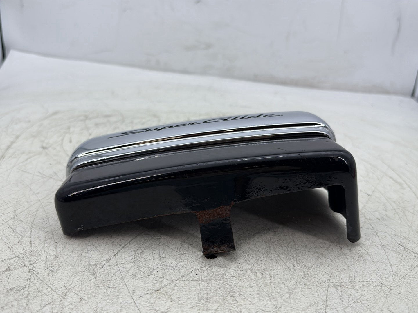 2012 Harley Dyna Super Glide Custom FXDCI OEM Lower Battery Tray Stay Box Cover Panel
