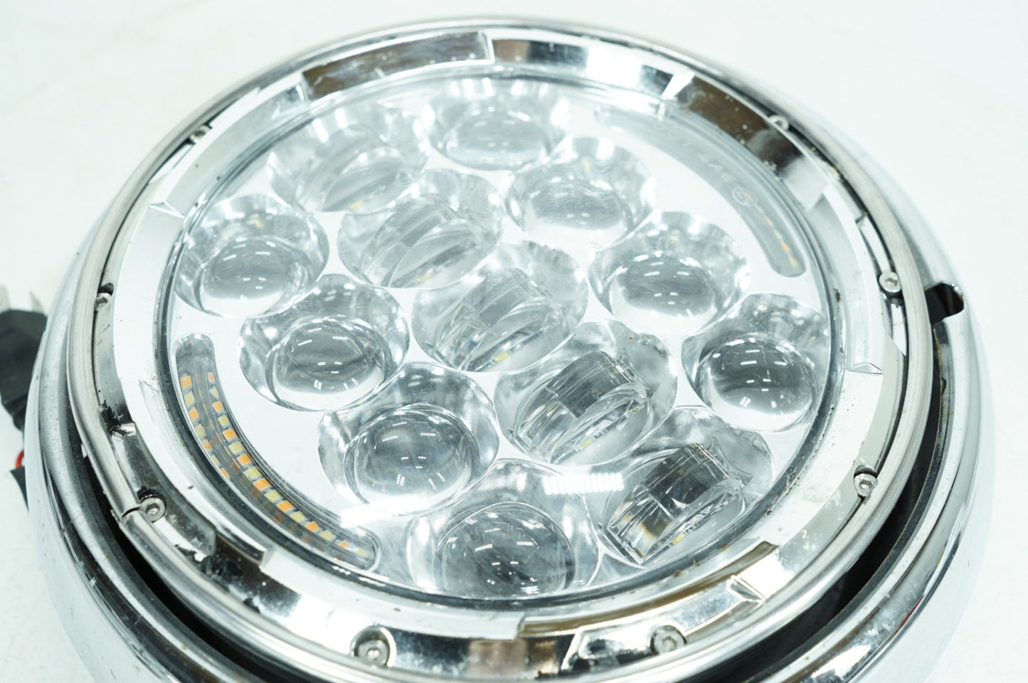 2007 - 2011 Harley-Davidson Touring Road King Classic Headlight Headlamp Head Lamp Light LED 67001-08