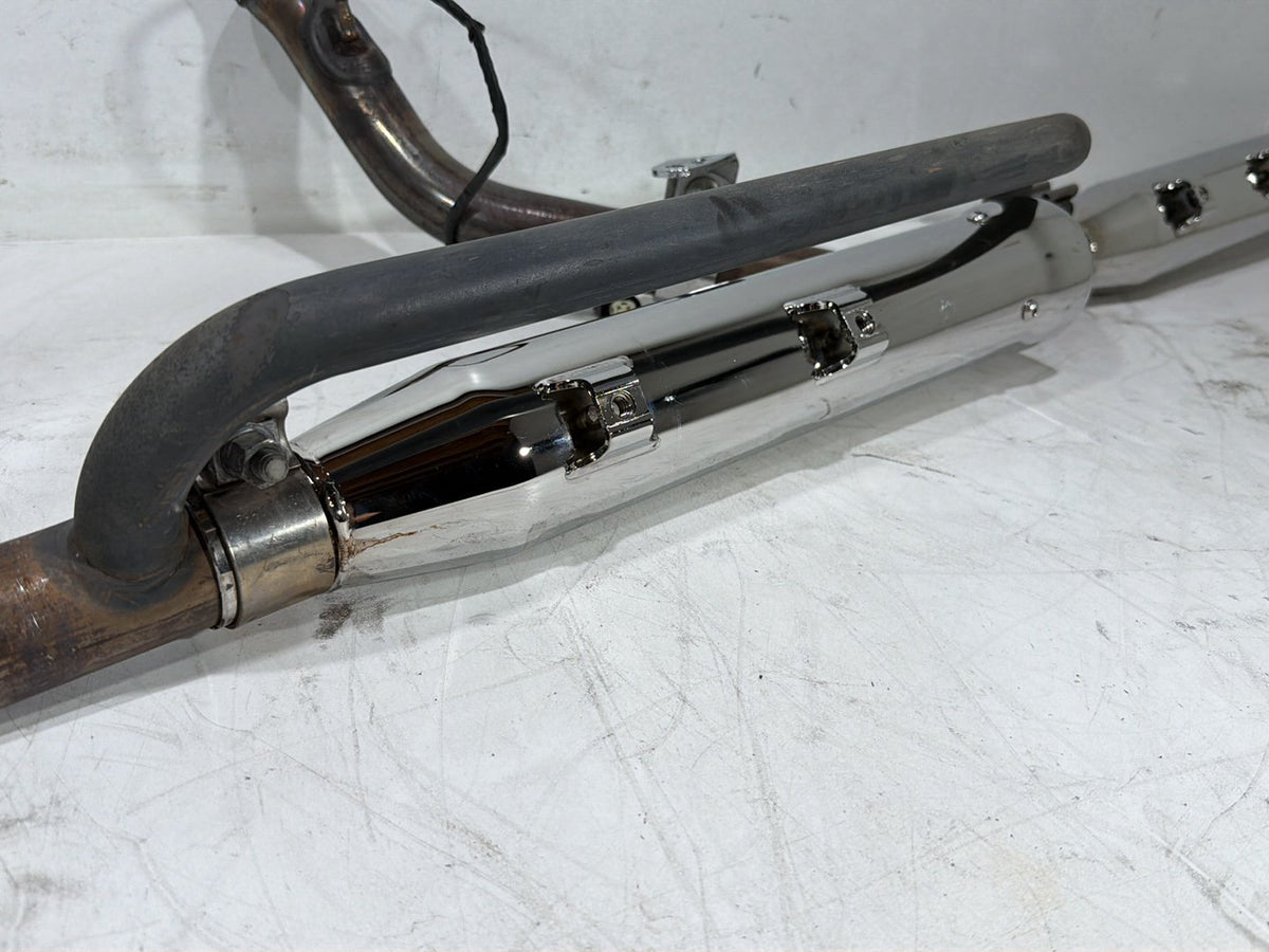 2014 Harley Sportster 1200 Seventy Two XL1200V OEM Exhaust Header Pipes Muffler