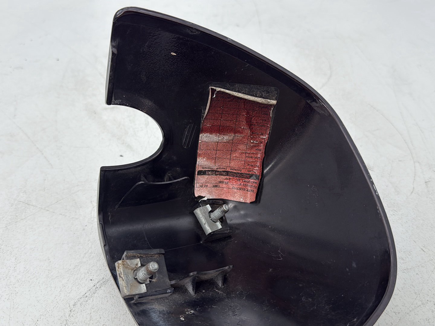 2008 - 2016 Harley-Davidson Touring Electra Glide Ultra Left Lower Leg 1 Fairing Box Cap Cover 58491-10