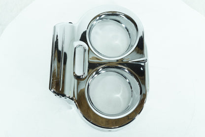 2007 - 2012 Harley-Davidson Touring Road Glide Speedo Tacho Top Cover Cap Chrome