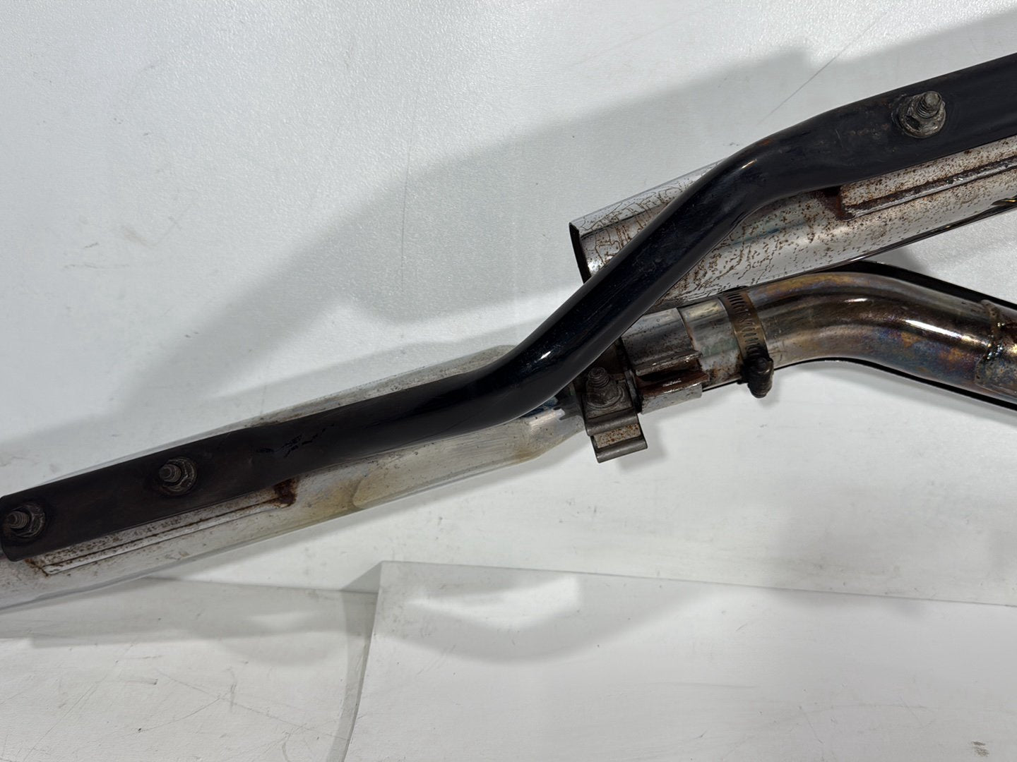 2002 Harley Dyna FXD Super Glide OEM Exhaust Header Muffler Pipes Screamin Eagle