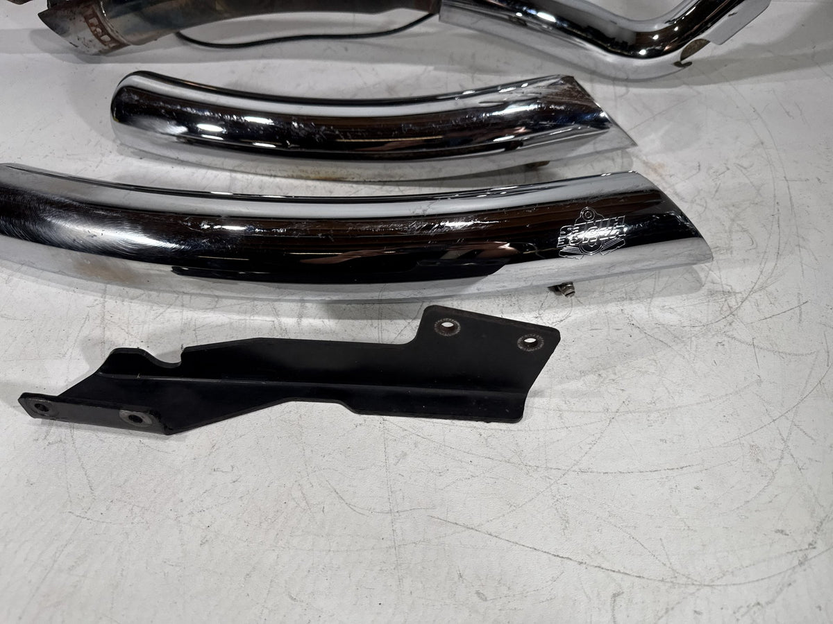 2012 Harley Electra Touring Ultra Exhaust Header Pipes Muffler Vance & Hines